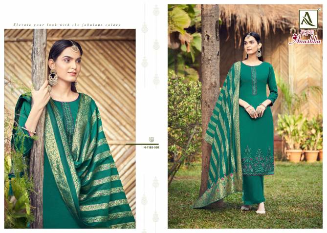 Anushka By Alok Suits 001-006 Designer Salwar Suits Catalog